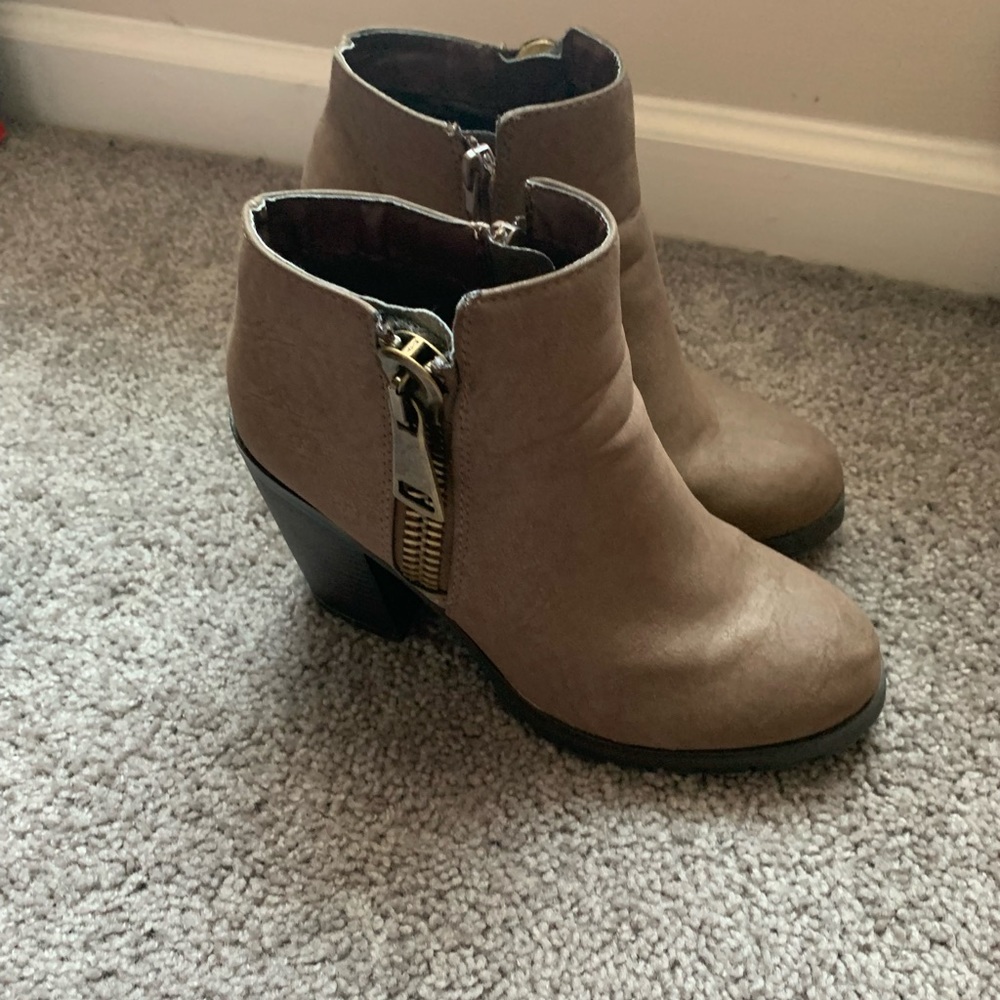 Taupe Bootie